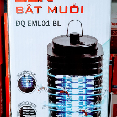 Đèn Bắt Muỗi Điện Quang ĐQ EML01 không dùng hóa chất để thu hút muỗi độc hại ( Hàng chính hãng )