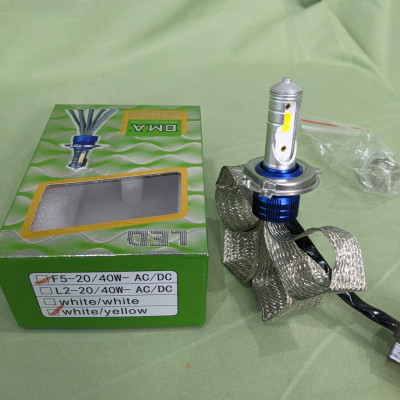 Đèn Pha LED BMA - F5: Siêu Sáng, 2 Màu Cốt Vàng & Trắng - Lắp Đặt Tiện Lợi, Hiệu Suất Vượt Trội