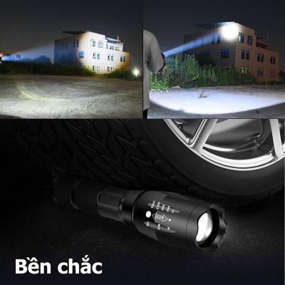 Đèn Pin Mini Siêu Sáng, Đèn Pin Cầm Tay, Model XML-T6, Hàng Chính Hãng