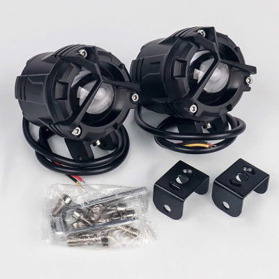 Đèn LED Trợ Sáng S40 Plus Siêu Sáng – Cốt Vàng, Pha Trắng, Chống Chói Đỉnh Cao Cho Khách VIP