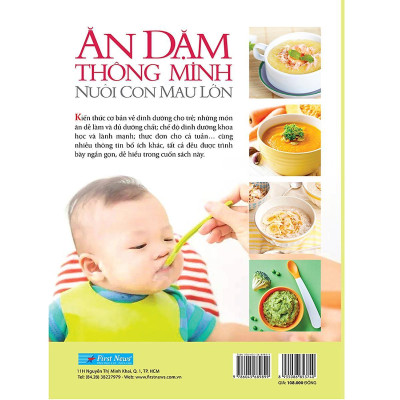 Sách - Ăn Dặm Thông Minh - Nuôi Con Mau Lớn