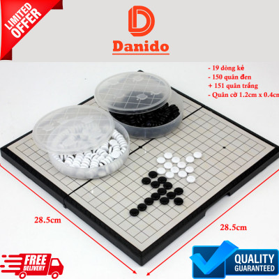 Cờ Vây Nam Châm Chọn size, Cờ Caro Cao Cấp, Có Bàn Là Hộp Đựng Rộng 28.5cm Và 37cm - Hàng chính hãng