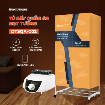 Tủ Sấy Quần Áo Đạt Tường DTSQA-CO2 - Màu Ngẫu Nhiên - Hàng Chính Hãng