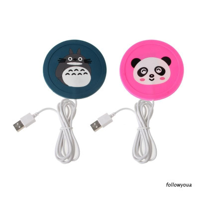  Đế Hâm Nóng Đồ Uống Hàng Chính Hãng MINIIN - Đế Làm Nóng  Đa Năng Cao Cấp Có Cổng Sạc USB Họa Tiết Hoạt Hình Dễ Thương  