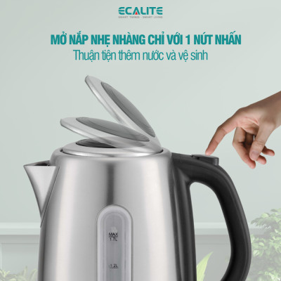 Bình Đun Siêu Tốc Ecalite EK-G1723 (1.7L) - Hàng Chính Hãng 
