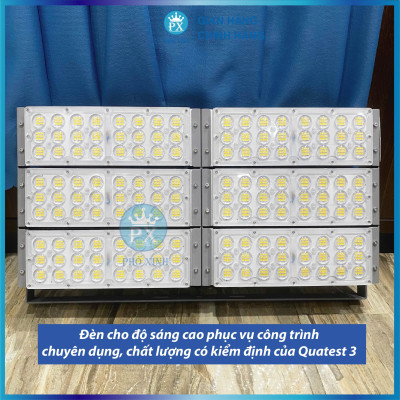 Đèn Pha cao áp 577W chip led P h i l i p s rọi xa, IP66 chuyên lắp đặt công trình vòng xoay, sân bóng