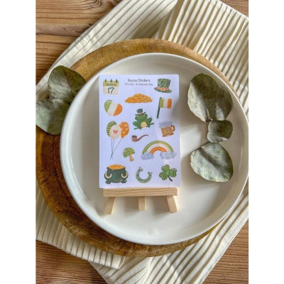 Sticker tự thiết kế - sticker sheet st.patrick