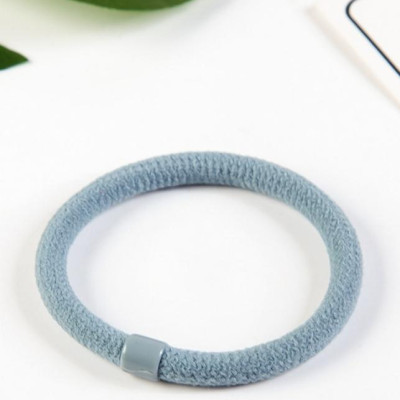 Set 10 dây cột tóc trơn đơn giản nhiều màu ngẫu nhiên COT96