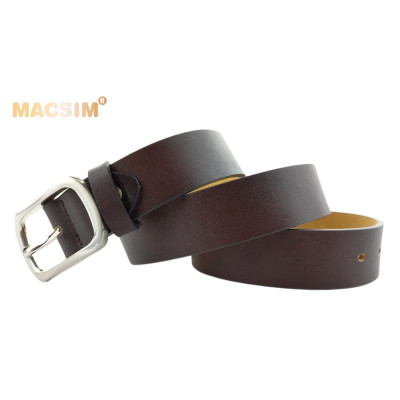 Thắt lưng nam da thật cao cấp nhãn hiệu Macsim TW032