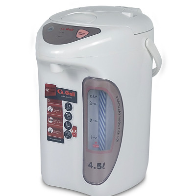 Bình thủy điện Gali GL-5045 dung tích 4.5 lít, phích cấu tạo 2 lớp thân ngoài nhựa, ruột inox 304, hàng chính hãng 100% Gali, bảo hành 24 tháng