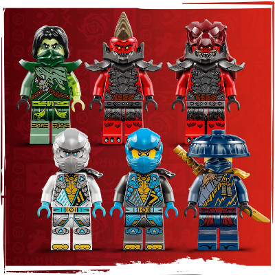 LEGO NINJAGO 71841 Đồ Chơi Lắp Ráp Ngôi Làng Của Rồng (305 chi tiết)