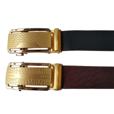 Thắt Lưng Nam Da Bò Thật BIGGBEN Đầu Tăng Đơ TLB64