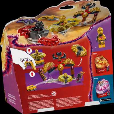 Đồ Chơi Lắp Ráp Con Quay Arin Và Phe Ác - Dragon Spinjitzu Battle Pack - Lego Ninjago 71826 (186 Mảnh Ghép)