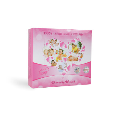 Khăn lau vải khô cao cấp Enjoy mềm dai đa năng giao nhanh chăm sóc bé yêu