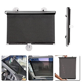 Rèm Che Nắng Ô Tô Rèm Che Nắng Cửa Sổ Rèm Cuốn Chống Nắng Kích Thước 58x125 cm