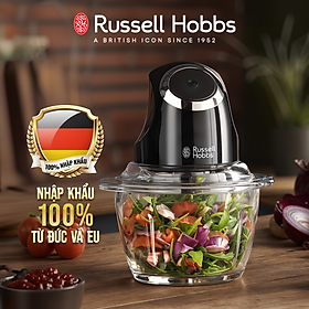 Máy Xay Mini Russell Hobbs 24662-56 Công Suất 200W Màu Đen, nhỏ gọn, dung tích 1l - Hàng chính hãng nhập khẩu từ Đức và EU