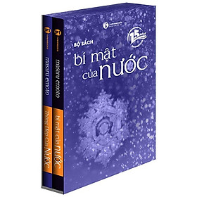 Bộ Bí Mật Của Nước Và Thông Điệp Của Nước (2 quyển, có hộp, ấn bản kỉ niệm 15 năm Thaihabooks)