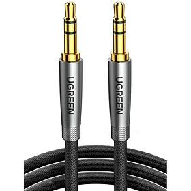 Cáp âm thanh 3.5mm 2 đầu dương mạ vàng Ugreen 70880 dài 0.5M hàng chính hãng