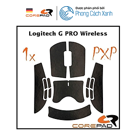 Bộ grip tape Corepad PXP Grips cho Logitech G PRO Wireless / Logitech G PRO 2 Lightspeed - Hàng Chính Hãng