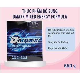 DMAXX thức uống bổ sung vitamin năng lượng có đường DAMODE 52 gói màu xanh mỗi gói 22gr