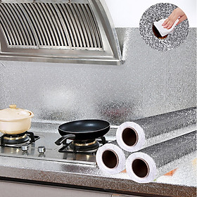 Giấy Dán Bếp Nhôm Cách Nhiệt Kích Thước Cuộn 60 x 300cm 