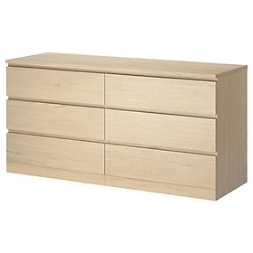 MOLTENI, Tủ đựng đồ 3 tầng 6 ngăn kéo - Phong cách Bắc Âu thời thượng hiện đại