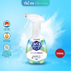 CHAI XỊT KHỬ MÙI VÀ ĐUỔI RUỒI KINCHO HƯƠNG BẠC HÀ (CHAI 250ML)
