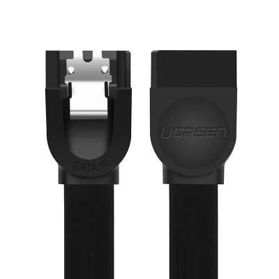 Ugreen UG30796US217TK 0.5M màu Đen Cáp truyền dữ liệu SATA 3.0 cao cấp - HÀNG CHÍNH HÃNG