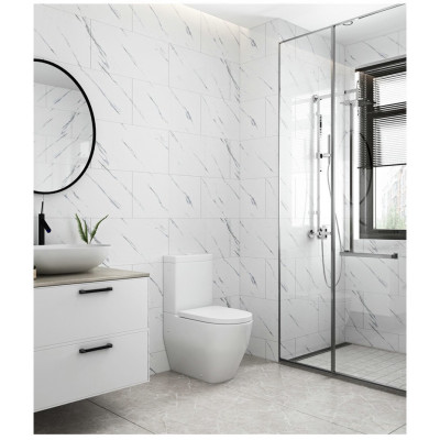 Bộ 5 Tấm Xốp Dán Tường 3D PVC Lá Xanh 60x30cm Keo Sẵn Dày 2,5mm Cao Cấp, Sang trọng