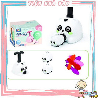 Xe Đồ Chơi Thông Minh GẤU bơm bóng cho bé - Đồ Chơi Trẻ Em