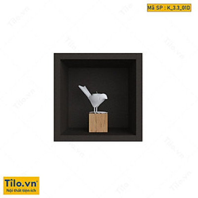 Kệ gỗ trang trí treo tường nhỏ gọn tiện dụng K_3.3
