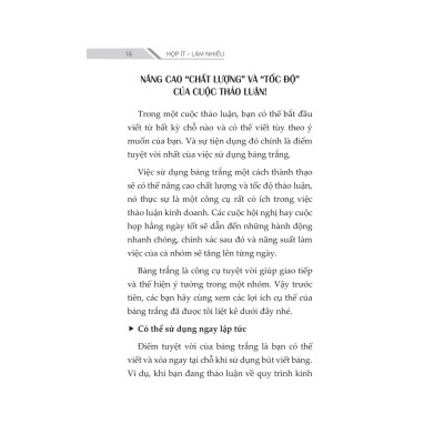 Họp Ít - Làm Nhiều