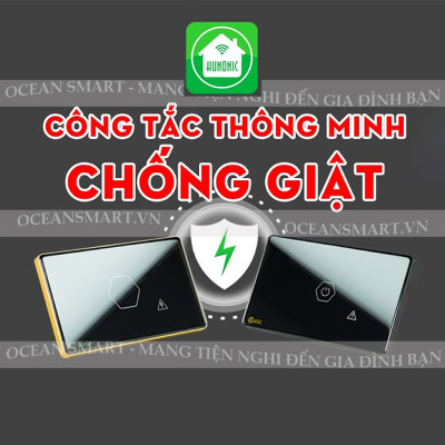 Công Tắc Chống Giật Bình Nóng Lạnh Thông Minh Premium - CTCG-PRE