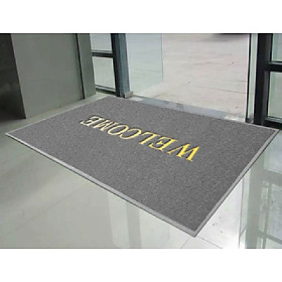 Thảm chùi chân welcome KT 120cm x 180cm Thảm Trải Khách Sạn, Siêu Thị Điện Máy, Tòa Nhà Lớn, Thảm Chùi Chân Nhựa PVC.,