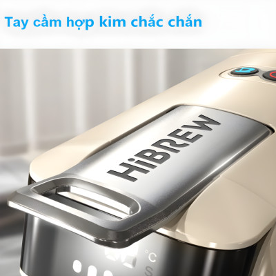 Máy pha cà phê 6 trong 1 Espresso, Viên Nén Nespresso, Nescafe Dolcegusto, Kcup, Túi ESE POD và Trà - Thương hiệu Mỹ cao cấp HiBREW H1B - Hàng Nhập Khẩu