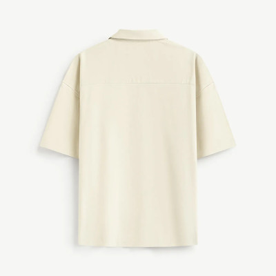 Áo sơ mi tay ngắn nam cổ cuban Form Boxy - RT 10S25SHS006 | ROUTINE CÀ MAU