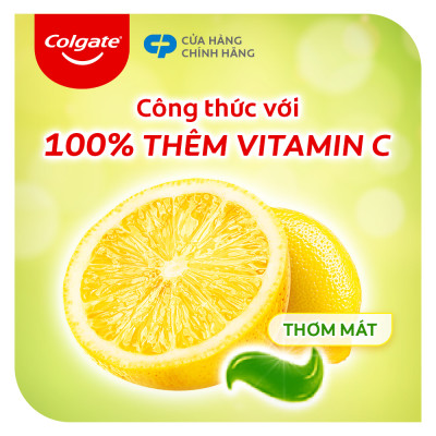 Kem Đánh Răng Colgate Vitamin C Thơm Mát 170G 