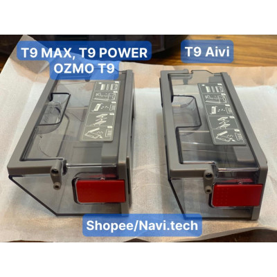 Phụ kiện hộp bụi, hộp rác dành cho Robot hút bụi T9 Aivi, T9 Aivi Plus, T9 Max, T9 Power, Ozmo T9