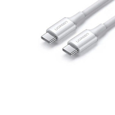 Ugreen UG60552US300TK 2m 5A cáp usb type c revolution 2.0 vỏ abs màu trắng - HÀNG CHÍNH HÃNG