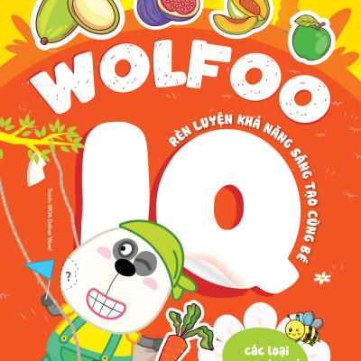 Sách - Bộ Sách Bóc Dán Thông Minh - Wolfoo IQ Rèn Luyện Khả Năng Sáng Tạo Cùng Bé (Bộ 6 Cuốn)