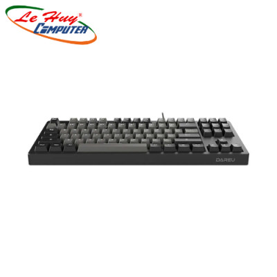 Bàn phím cơ Gaming DAREU EK87 v2 Gray Black Dream Switch - Hàng chính hãng
