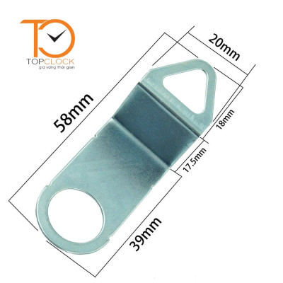 Móc Treo Đồng Hồ Treo Tường – Phụ Kiện Lắp Đồng Hồ Tiện Dụng – Không Cần Bắn Ốc