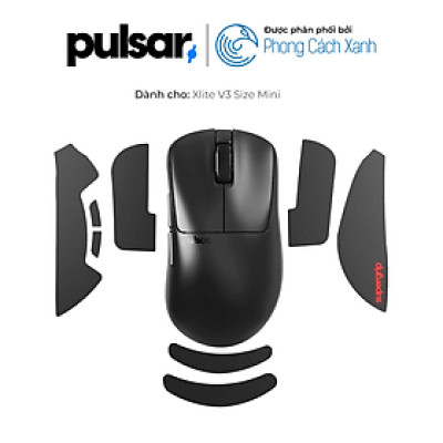 Miếng dán chống trượt Pulsar Supergrip - Grip Tape Precut for Xlite V3 / Xlite V4 Size Mini - Hàng Chính Hãng