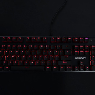 Bàn phím co Newmen có dây GM310 Black _ Hàng chính hãng