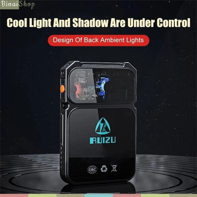 Ruizu C3 - Máy Nghe Nhạc HiFi Lossless Có Loa Ngoài, Bluetooth 5.0, Lặp Đoạn A-B, Kiểu Dáng Thể Thao( Tặng Kèm Thẻ Nhớ 16GB) - Hàng chính hãng