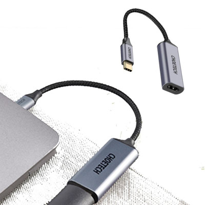 Hub Choetech HUB-H10 chuyển đổi Type C sang HDMI (âm) 4K 60Hz, 1080P  (hàng chính hãng)