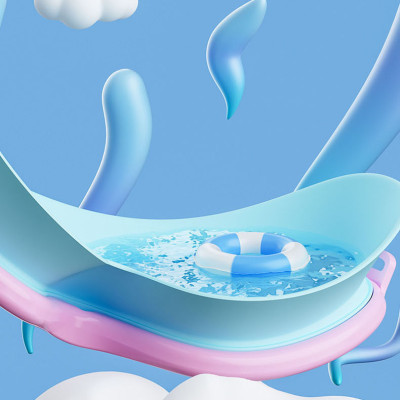 Kính bơi trẻ em chống tia UV bản rộng góc nhìn 180 độ Cleacco  SG1885 dây đeo silicone êm ái , không kích ứng , an toàn với trẻ em  - Hàng chính hãng Boro Sport