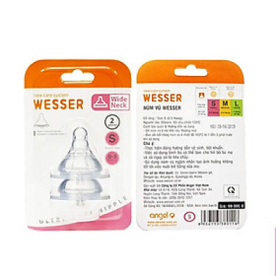 Núm vú Wesser cổ rộng size S