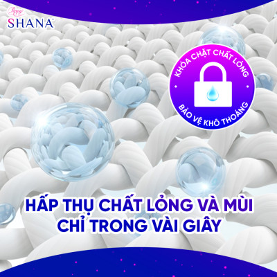 Combo 40 gói Băng Vệ Sinh Quần Peppy Shana Ngày Đêm Siêu Thấm, Freesize, Chống Tràn Tối Đa, Tiết Kiệm (80 miếng)