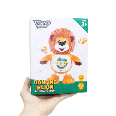 Đồ Chơi Robot Tự Động - Sư Tử Vui Nhộn - Vecto VT9042C